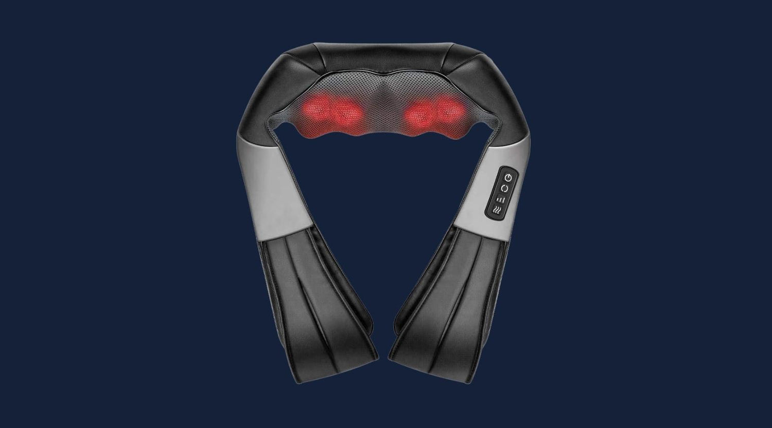 Neck and Shoulder Massager - The Best Shiatsu Massager at Home - to alleviate your discomfort and stiffness