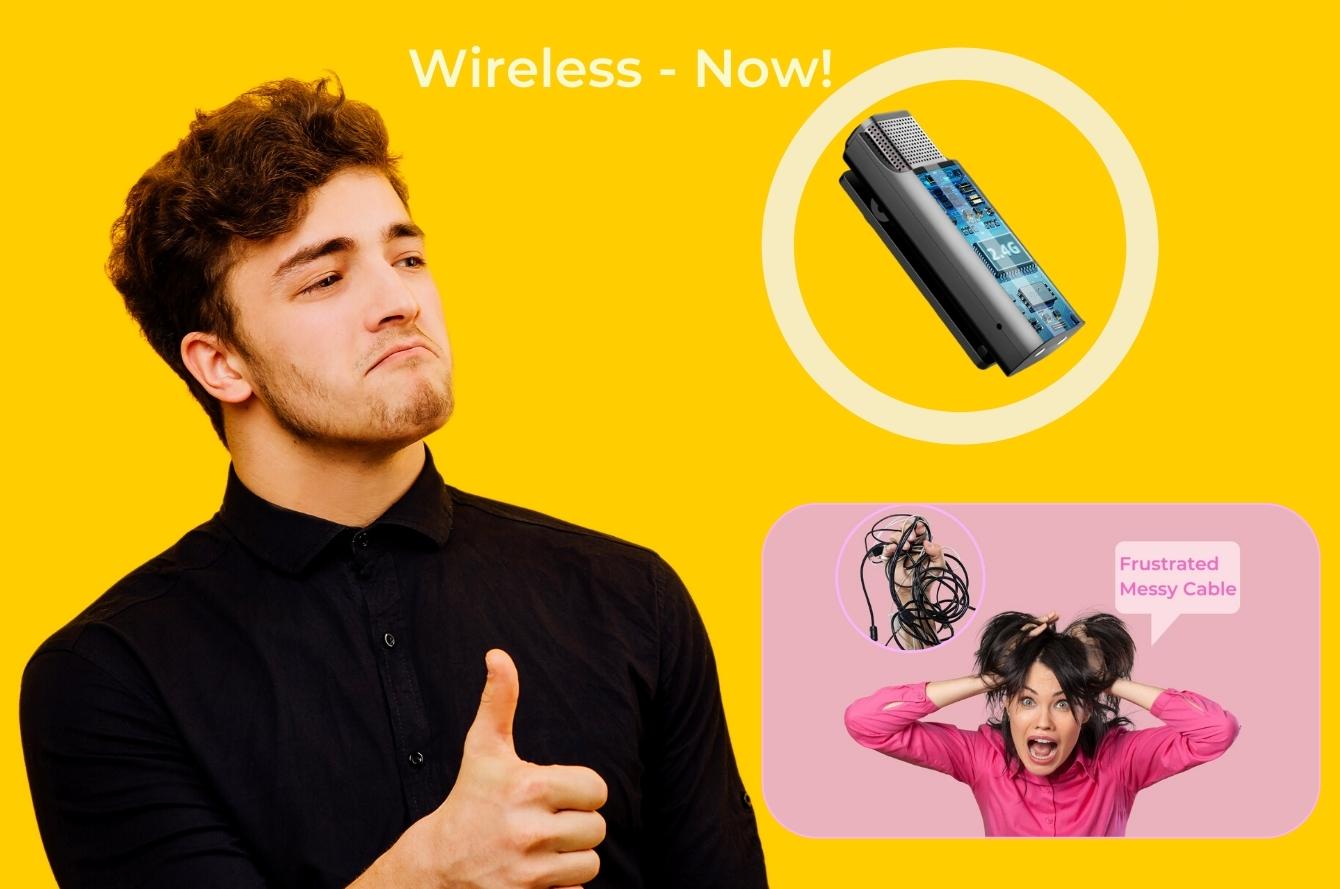Wireless Now! - Say Goodbye to Messy Cable